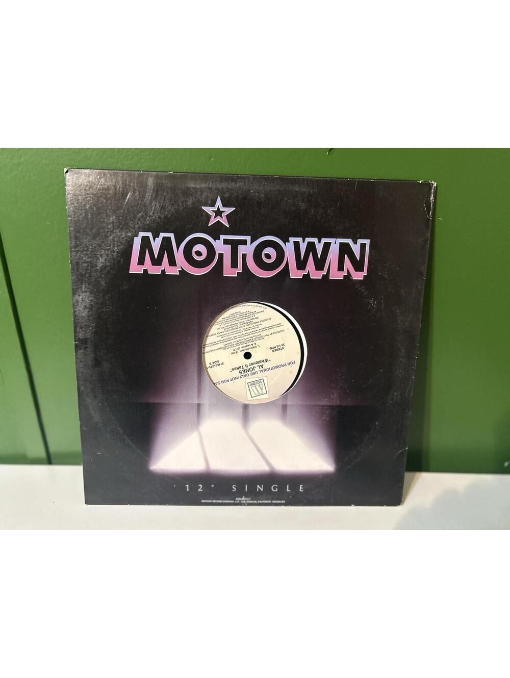 Al Jones Whatever It Takes 12" Vinyl Promo Motown 374631275-1 1995 R&B Funk